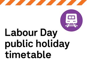 Labour Day public holiday timetable